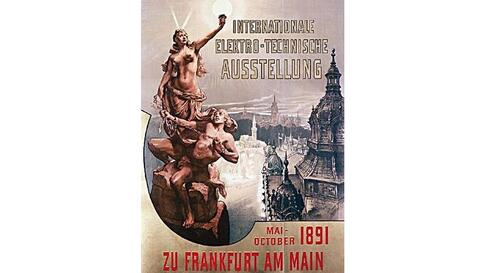 Internationale elektro-technische Ausstellung Flyer - Internationale elektro-technische Ausstellung