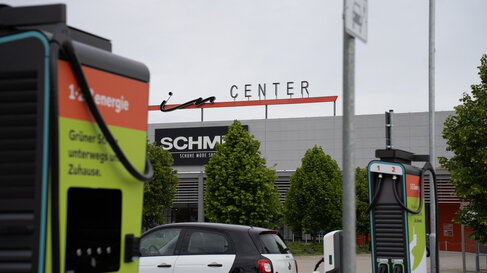 Customer Story, InCenter, Fachmarktzentrum, Ladeinfrastruktur, E-Mobilität, Ladepark, Pfalzwerke