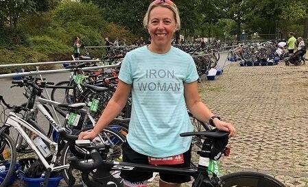 Stadtradeln Susanne Becker mit Fahrrad