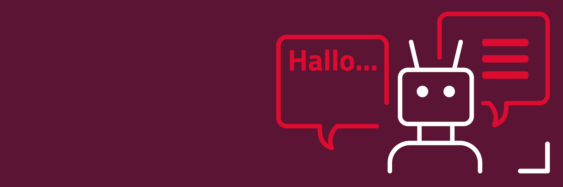 Hallo, ich bin ISY. Ihr persönlicher Chatbot.