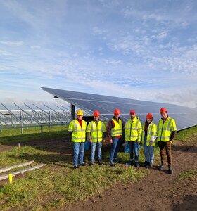 Teamfoto Solarpark | © Pfalzwerke