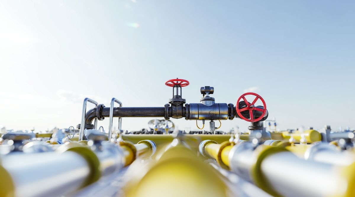 Gasleitung | © Bildnachweis: iStock.com/NiseriN