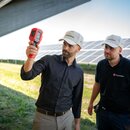 Solarpark Wartung
