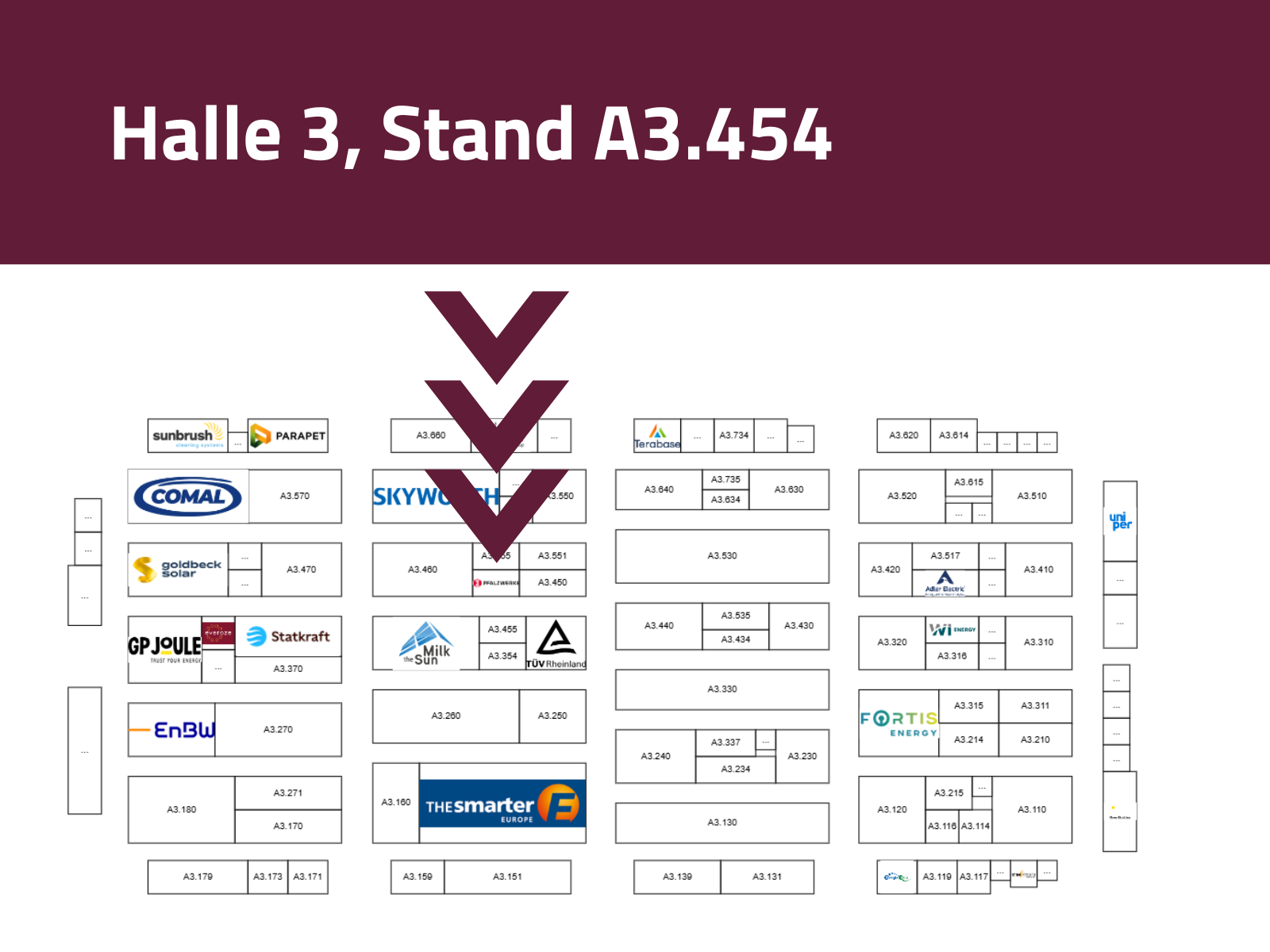 Intersolar Geländeplan | © Pfalzwerke