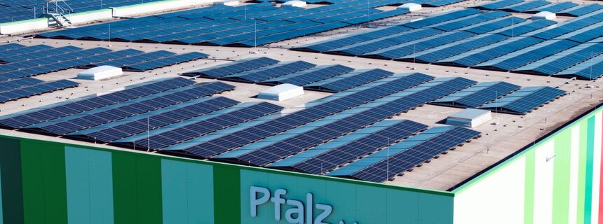 Pfalzmarkt PV-Anlage | © Pfalzwerke