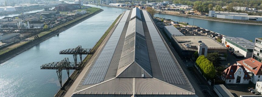 Kuhg PV-Aufdachanlage | © Pfalzwerke