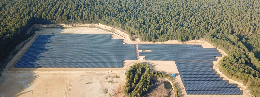 Photovoltaik Freifläche Uhmannsdorf | © Pfalzwerke