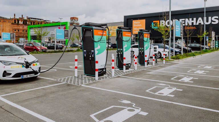 Standortpartner, e-mobilitaet, Handel, Ladeinfrastruktur