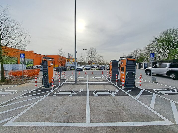 Standortpartner, Baumarkt, Handel, e-mobilitaet