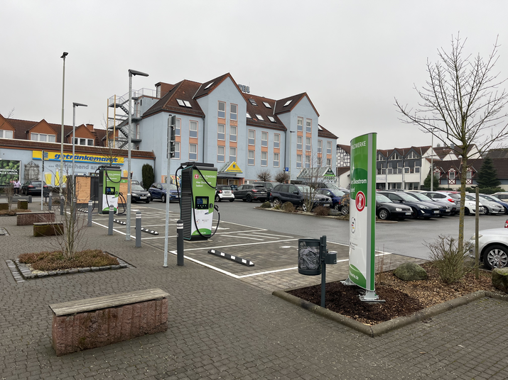 Deutschlandnetz, Pfalzwerke, Schotten, Laden, E-Mobilität, E-Auto laden