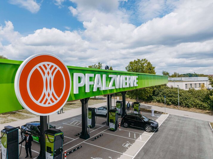 Deutschlandnetz, Pfalzwerke, Göppingen, Laden, E-Mobilität, E-Auto laden