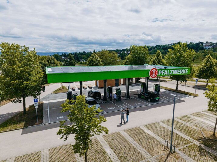 Deutschlandnetz, Pfalzwerke, Göppingen, Laden, E-Mobilität, E-Auto laden