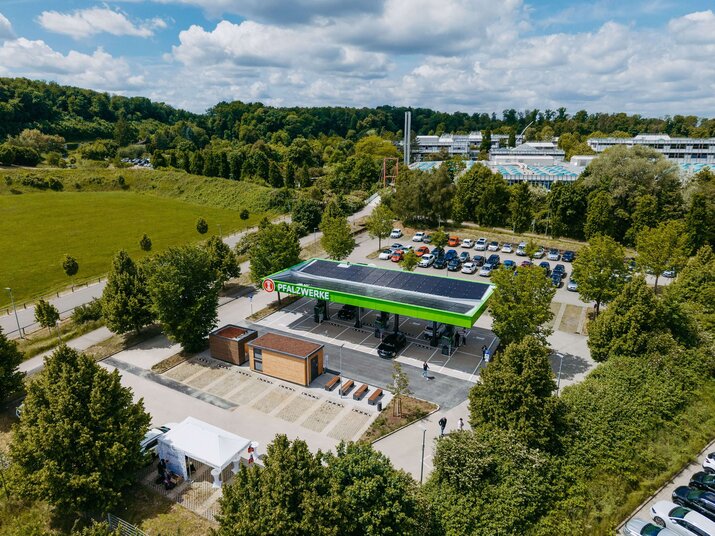 Deutschlandnetz, Pfalzwerke, Göppingen, Laden, E-Mobilität, E-Auto laden