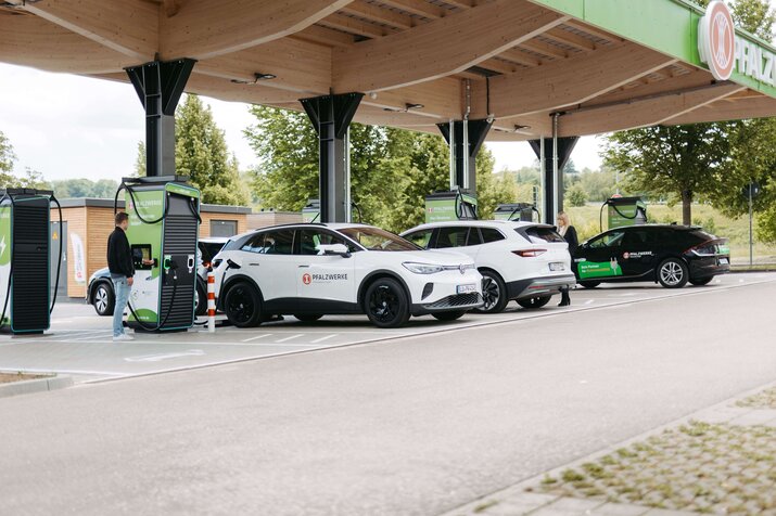Deutschlandnetz, Pfalzwerke, Göppingen, Laden, E-Mobilität, E-Auto laden