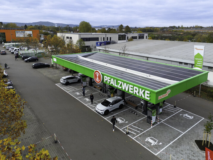 Deutschlandnetz, Pfalzwerke, Homburg, Laden, E-Mobilität, E-Auto laden