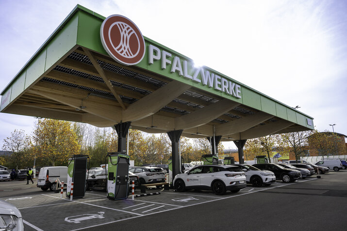 Deutschlandnetz, Pfalzwerke, Homburg, Laden, E-Mobilität, E-Auto laden