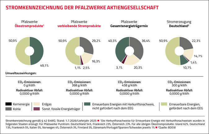 Stromkennzeichnung 2026