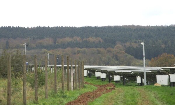 Solarpark-Überwachungssystem