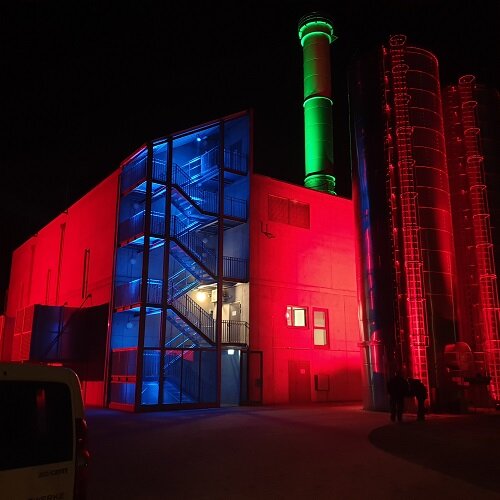 BHKW Ramstein Illumination