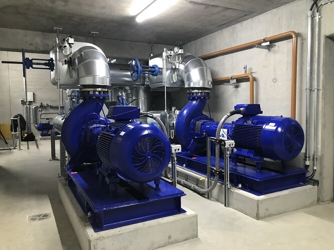 BHKW Ramstein Netzpumpen
