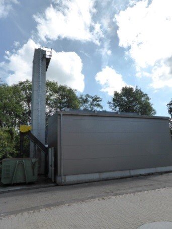 Landwirtschaftliches Technologiezentrum Augustenberg in Karlsruhe-Durlach Brennstoffbunker Landwirtschaftliches Technologiezentrum Augustenberg