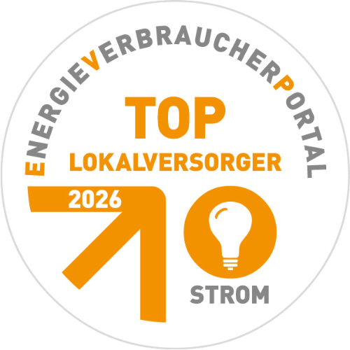 Siegel Top Lokalversorger Strom | © Energieverbraucherportal