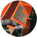 Solaranlage auf Dach