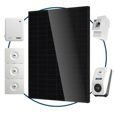 Solarpaket Premium mit SMA- und Canadian Solar-Komponenten