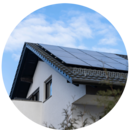 Solaranlage auf dem Dach