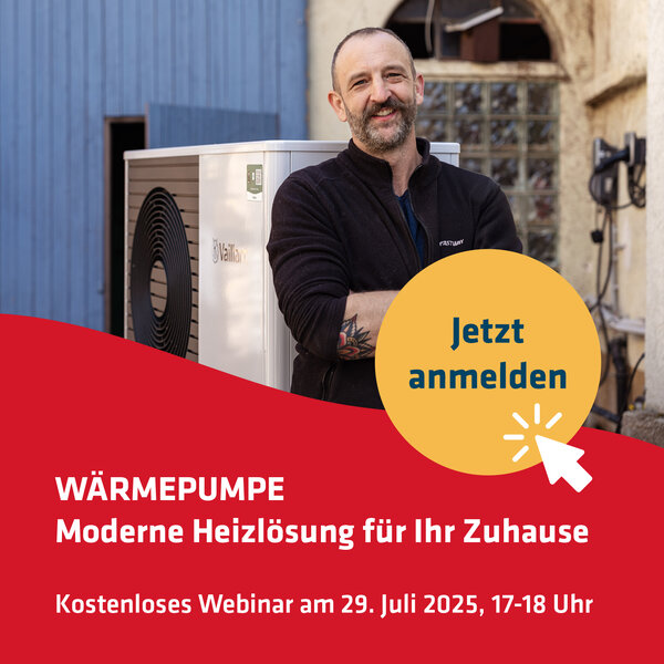 Anmeldung zum Webinar Wärmepumpe  | © Bildnachweis: © Pfalzwerke/Marc Wilhelm