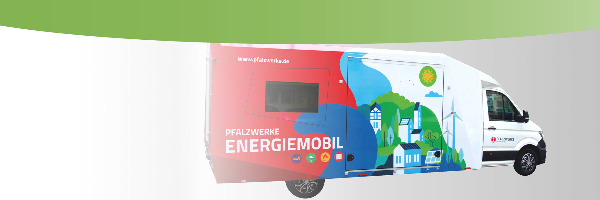 Im Energiemobil beraten unsere Energie-Experten