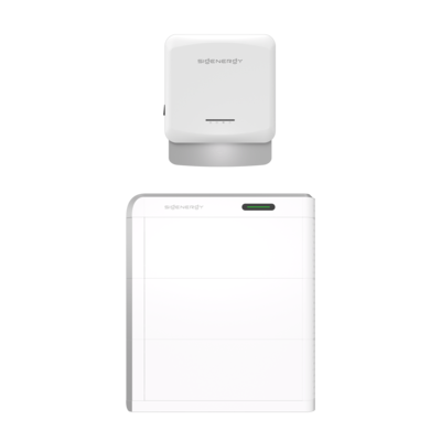 Sigenergy Produktpaket mit Hybridwechselrichter und Batteriespeicher