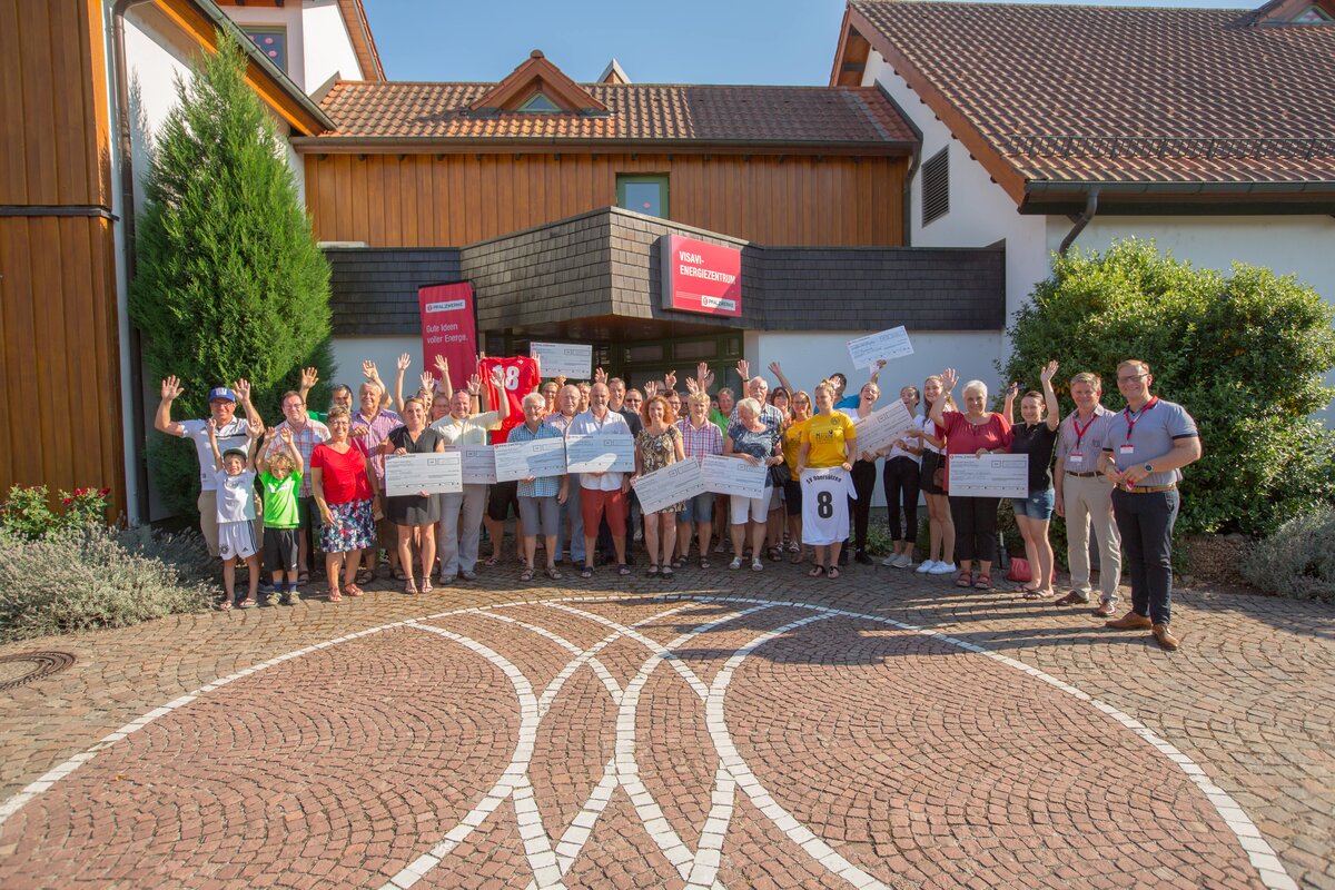 Sponsoring Übergabeevent Kandel #heldengesucht, Sponsoring Pfalzwerke, Übergabeevent
