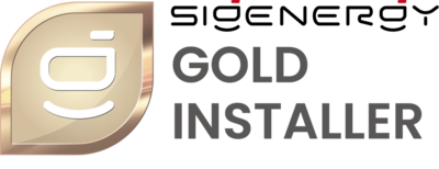 Auszeichnungssiegel von Sigenergy als Gold Installer