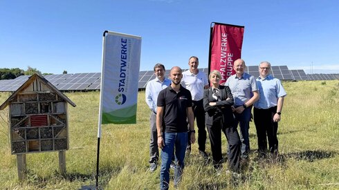 Künftig mehr als die doppelte Leistung – Pfalzwerke und Stadtwerke Neustadt modernisieren Solaranlage in Neustadt | © Pfalzwerke