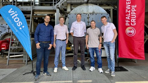 Zukunftsfähiges Nahwärmenetz für das Klinikareal der Vitos in Marburg: Pfalzwerke übernehmen Betriebsführung und modernisieren zentrales Heizwerk | © Pfalzwerke
