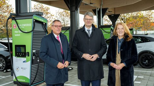 Deutschlandnetz-Standort der Pfalzwerke in Homburg offiziell eingeweiht