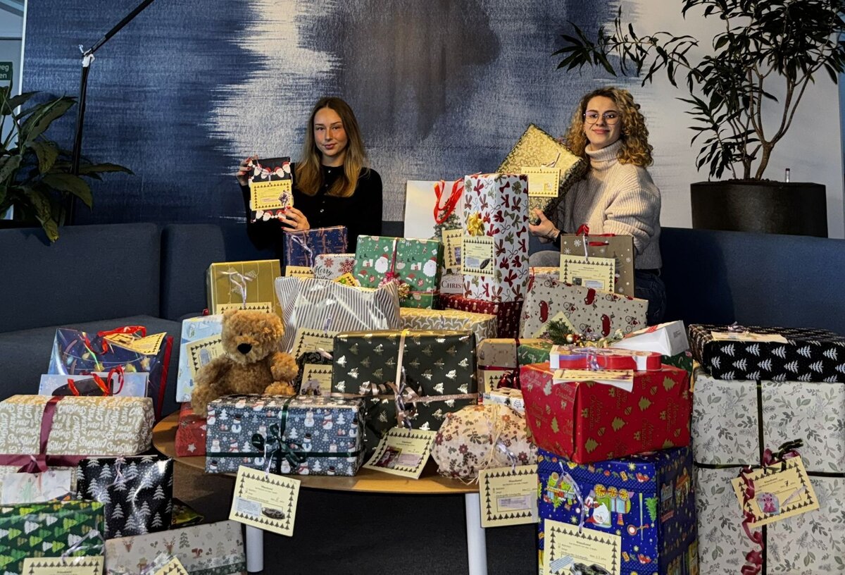 Geschenkeübergabe Kinderschutzbund Ludwigshafen. Bildnachweis: Pfalzwerke