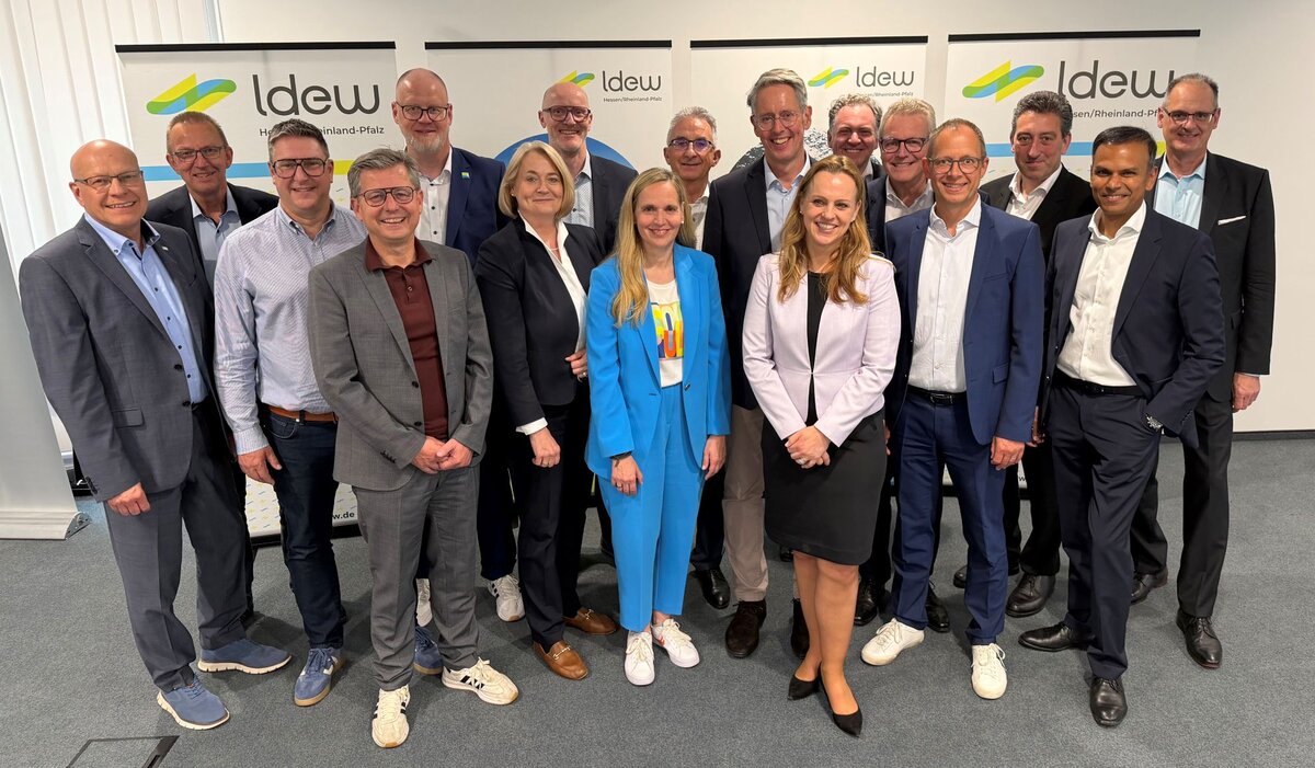 Der neue LDEW Vorstand 2026 - Gruppenbild. Bildnachweis: LDEW