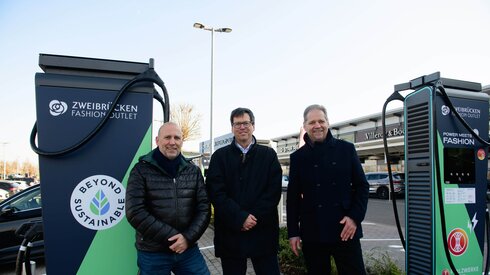 11 neue Ladesäulen am Zweibrücken Fashion Outlet